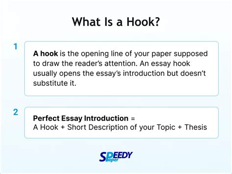 how long does a hook have to be in an essay