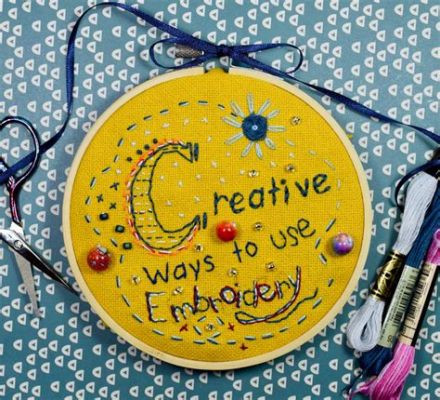 What do you do with embroidery when finished? A Creative Exploration